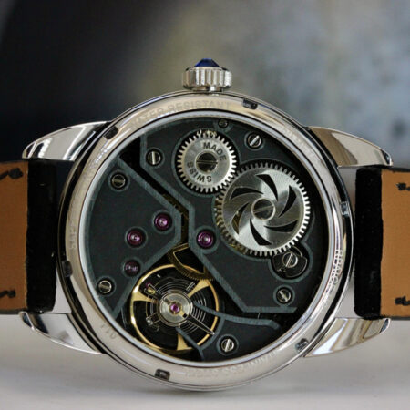 Wrocket  "Deco" Blue/Silver Guilloche dial - Image 2