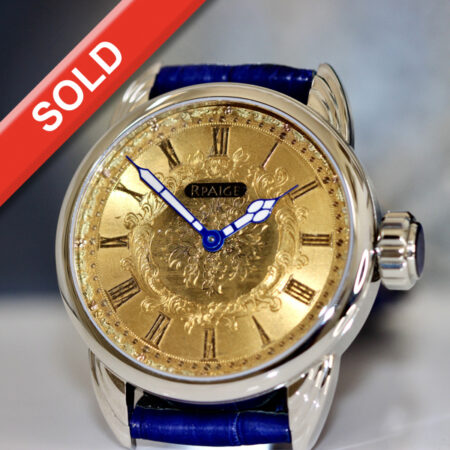 Antique Vermeil Sterling Silver/Gold Dial