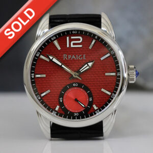 Beautiful Red Carbon Fiber Dial