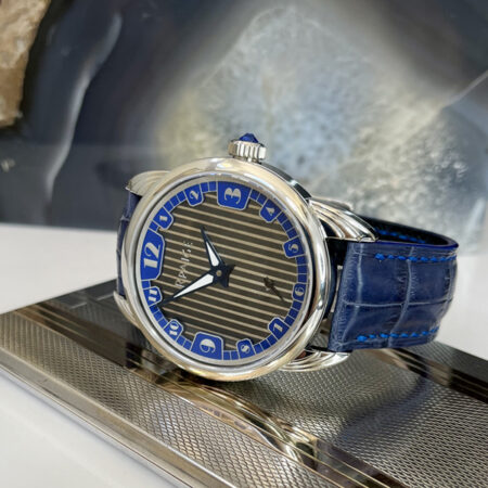 Antique Sterling  Silver  Art Deco "Niello" Dial - Image 5