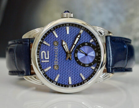 Beautiful Blue Carbon Fiber Dial - Image 2