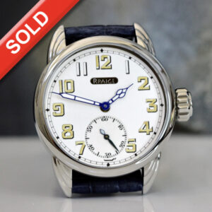 Military Style Antique Enamel dial