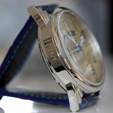 Outstanding Antique Silvered and engraved dial - Image 6