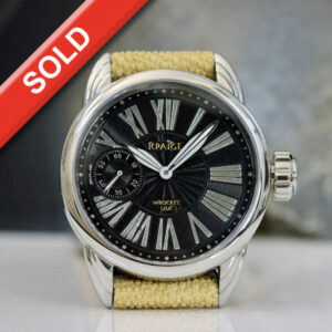 Eccentric custom dial in Black and Silver