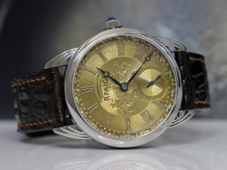 3 color gold Antique dial from 1865 - Image 2