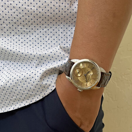 3 color gold Antique dial from 1865 - Image 5