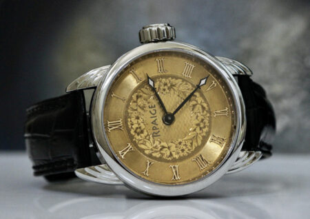 Fantastic Antique 14kt Gold Dial from 1860 - Image 2