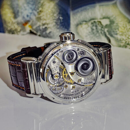 Steel "Duo" "Barrage" - reversible watch - Image 4