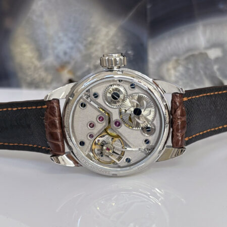 Antique Sterling Silver and 14kt gold Dial from 1860 - Image 3