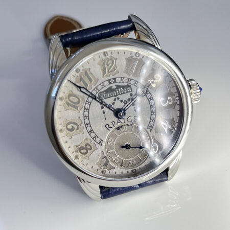 Outstanding Antique Hamilton dial - Intaglio style - Image 5