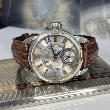 Antique Sterling Silver and 14kt gold Dial from 1860 - Image 2
