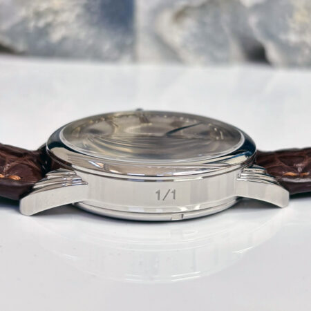 Antique Sterling Silver and 14kt gold Dial from 1860 - Image 4