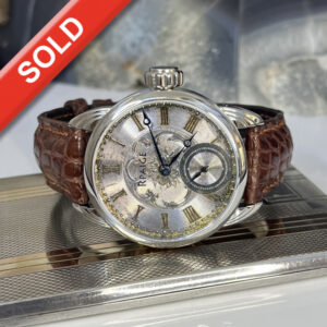 Antique Sterling Silver and 14kt gold Dial from 1860
