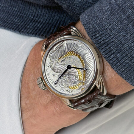 Fine Silver Dragon Dial / Diamond eye - Image 7