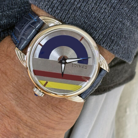 Wrocket "Bauhaus" with vintage  Dial from the 1950s - Image 6