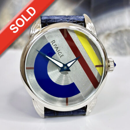 Wrocket "Bauhaus" with vintage  Dial from the 1950s