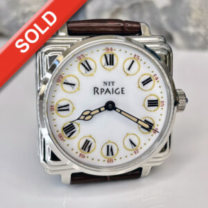 SpeakEasy 41mm with Antique Enameled Military Dial