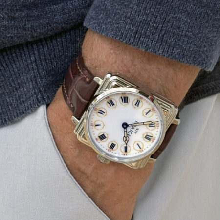 SpeakEasy 41mm with Antique Enameled Military Dial - Image 7