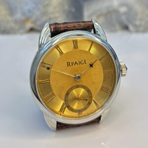 15kt  yellow gold antique  hand made dial from 1850