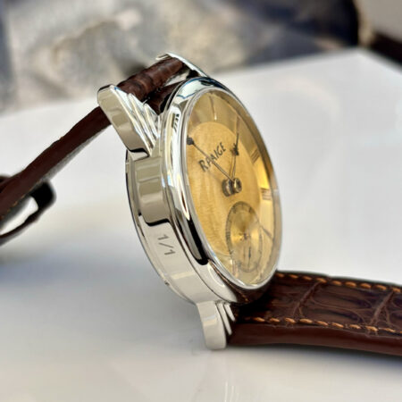15kt  yellow gold antique  hand made dial from 1850 - Image 4