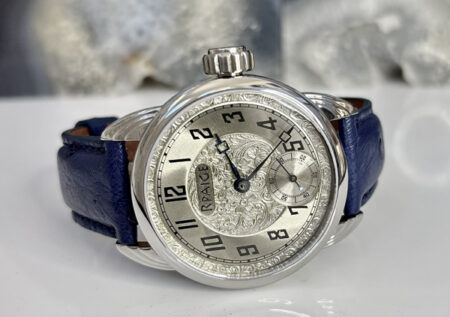 Fantastic antique silvered dial from 1917 - Image 2