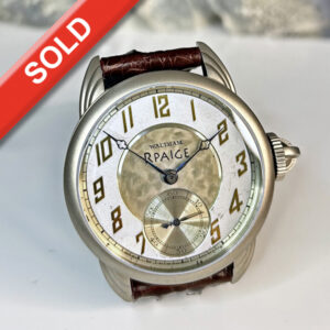 2 tone  Antique Dial -Titanium