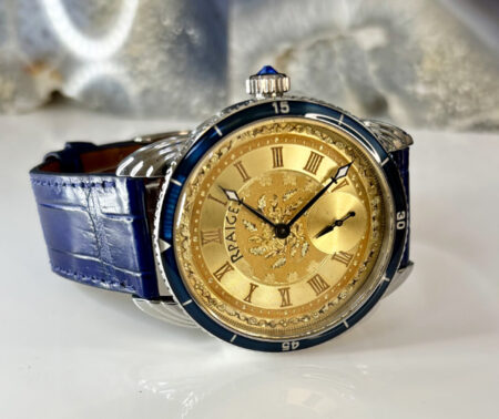 Wrocket  "Divers" with Sterling/Gold Antique Dial - Image 2