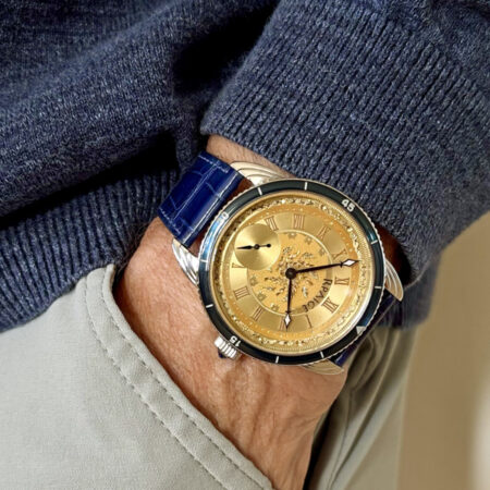 Wrocket  "Divers" with Sterling/Gold Antique Dial - Image 6