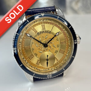 Wrocket  "Divers" with Sterling/Gold Antique Dial