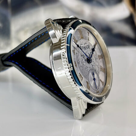 Antique Sterling silver and gold dial from 1860 - Image 5