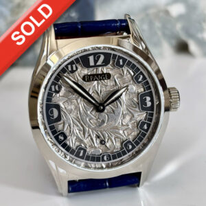 JukeBox with Antique Hand Engraved Sterling Silver Dial