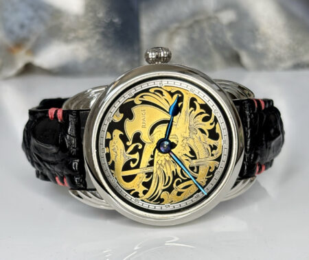 Titanium Hand Made "Dragon" dial - Image 7