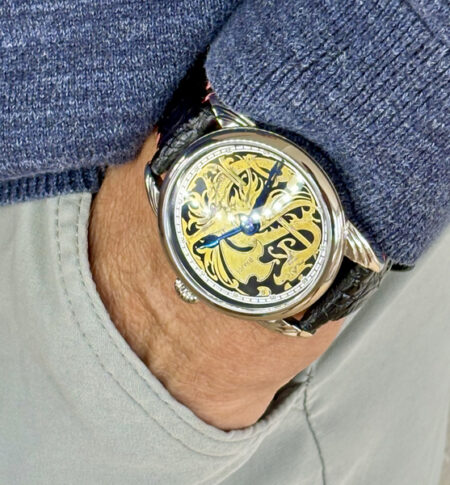Titanium Hand Made "Dragon" dial - Image 8