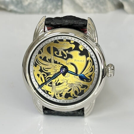 Titanium Hand Made "Dragon" dial - Image 4