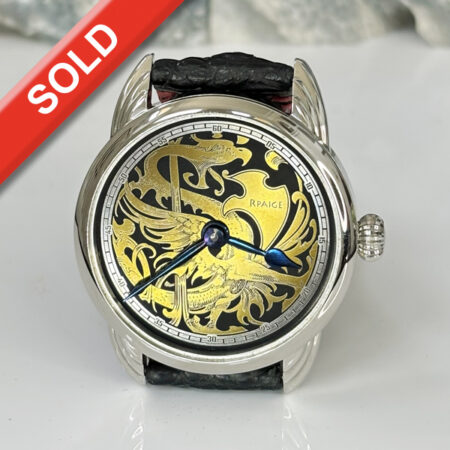 Titanium Hand Made "Dragon" dial