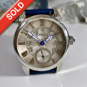 Antique Sterling Silver and 14kt gold Dial from 1860