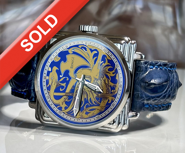 Titanium Hand Made "Dragon" dial