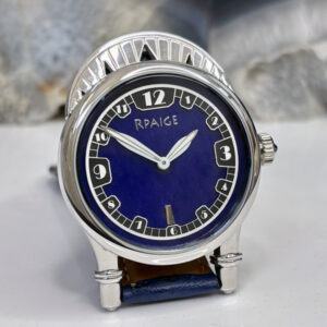 The Rpaige "Chrysler Building" - Blue Enamel Dial