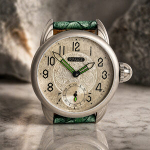 Titanium with  antique "Tropical" dial