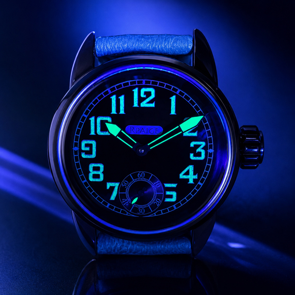 Black PVD finished "Military Wrocket" Watch - Image 4