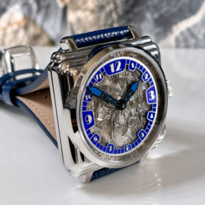 Speakeasy 41mm with antique Sterling Silver Dial