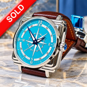 Speakeasy 41mm "True North - Turquoise"
